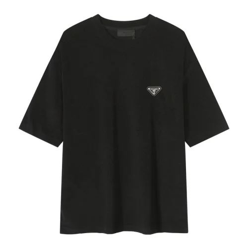 Футболка Prada With Black Logo - Patch "Black"