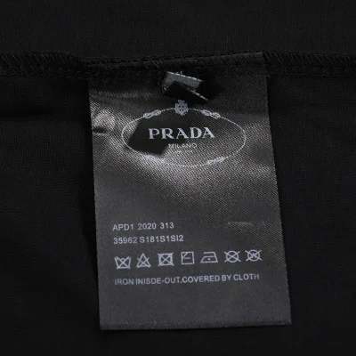 Футболка Prada With Coat Of Arms "Black" фото № 8