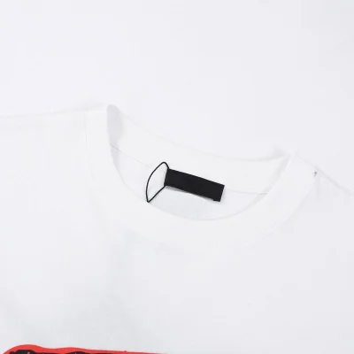 Футболка Prada With Multi Color Logo Pattern "White" фото № 2