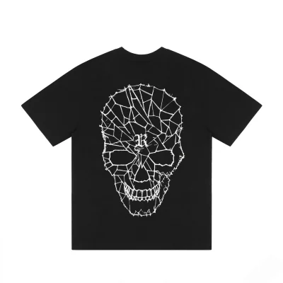 Футболка Revenge Web R-Skull "Black" фото № 2