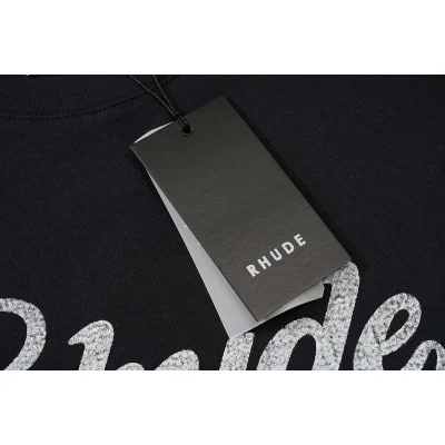 Футболка Rhude Cats Family "Black" фото № 9