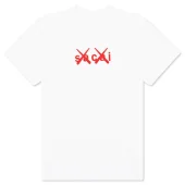 Футболка Sacai Central Logo XX "White"