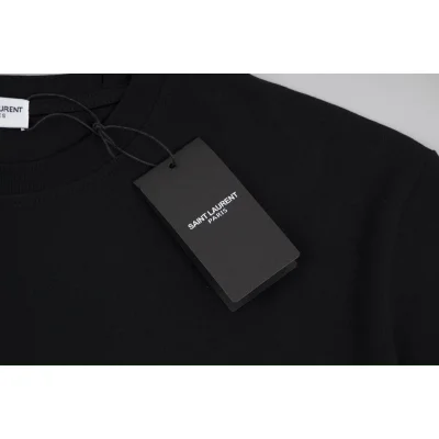 Футболка Saint Laurent Crystal Heart "Black" фото № 5 Футболка Saint Laurent Crystal Heart "Black" фото № 5