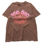 Футболка Sp5der Web And Stars "Brown"