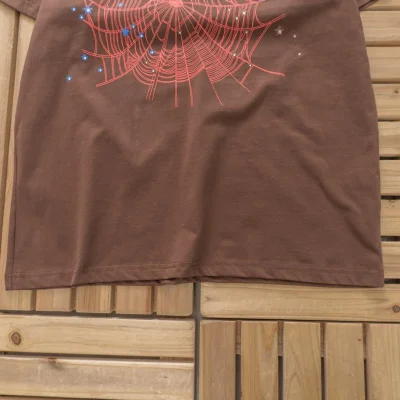 Футболка Sp5der Web And Stars "Brown" фото № 7