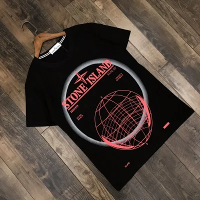 Футболка Stone Island Spheres "Black" фото № 2
