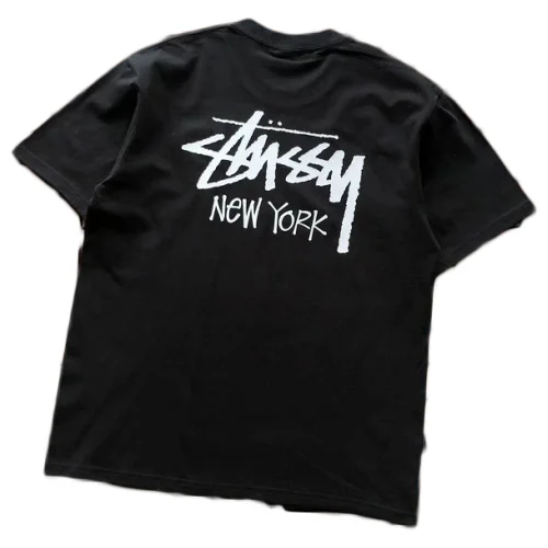 Футболка Stussy Inscription New York "Black"