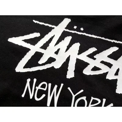 Футболка Stussy Inscription New York "Black" фото № 5