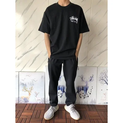 Футболка Stussy Inscription New York "Black" фото № 7