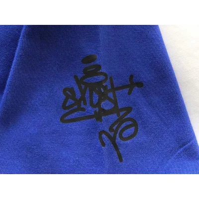 Футболка Stussy Inscription The World Famous International Stussy Tribe "Blue" фото № 3