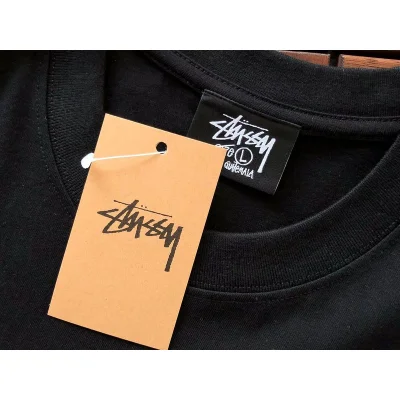 Футболка Stussy Colorful Circle With Image Inside And Logo "Black" фото № 3