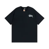 Футболка Stussy With A Creative Logo From The Brand "Black"