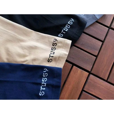 Футболка Stussy Circle From Curve Lines "Black" фото № 7