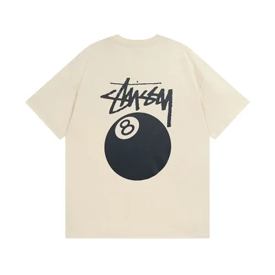 Футболка Stussy A Ball With A Number "Cream" фото № 2 Футболка Stussy A Ball With A Number "Cream" фото № 2