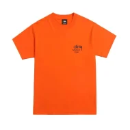 Футболка Stussy Outdated Photo - Print "Orange"