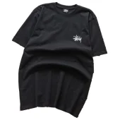 Футболка Stussy With Basic Logo Print "Black"