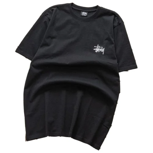 Футболка Stussy With Basic Logo Print "Black"