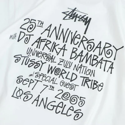 Футболка Stussy Singer Print Front "White" фото № 4 Футболка Stussy Singer Print Front "White" фото № 4