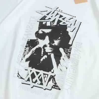 Футболка Stussy Singer Print Front "White" фото № 3 Футболка Stussy Singer Print Front "White" фото № 3