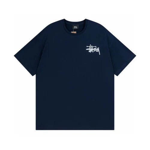 Футболка Stussy Dice And Logo "Blue/Black"