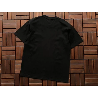 Футболка Stussy Front Lettering In Rectangle "Black" фото № 2