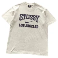 Футболка Stussy City Name Lettering Front "Beige"