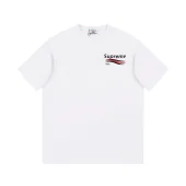 Футболка Supreme X Balenciaga 2023 Logo "White"