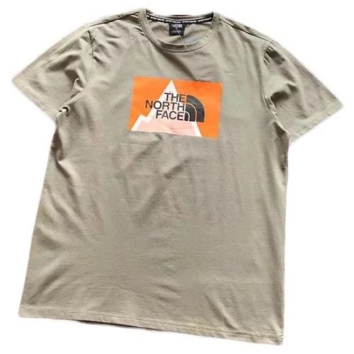 Футболка The North Face Mountains With Logo "Brown"