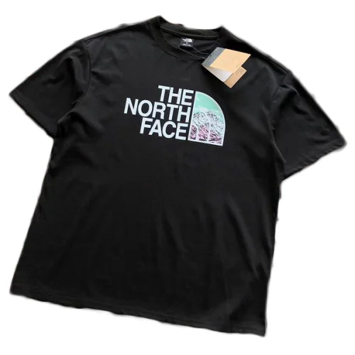 Футболка The North Face Logo With Small Mountain Print "Black"