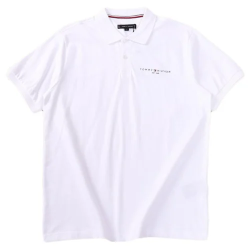 Поло Tommy Jeans Plain With Small Logo "White"