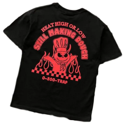 Футболка Trapstar Cook Print "Black"