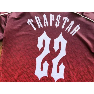 Футболка Trapstar Background From Repeating Small Logos "Red" фото № 4