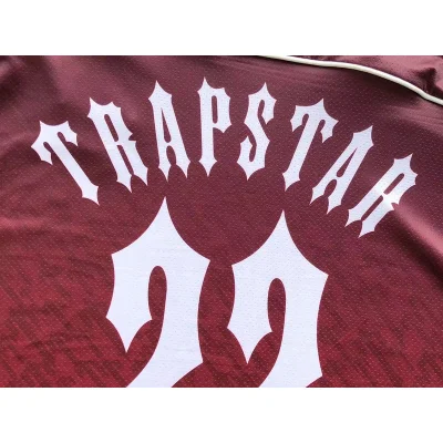 Футболка Trapstar Background From Repeating Small Logos "Red" фото № 5