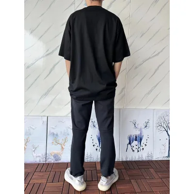 Футболка Trapstar Logo Letters And Star Front Print "Black" фото № 7