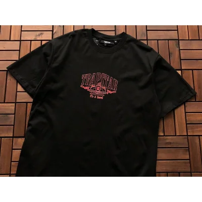Футболка Trapstar Front Logo With Patterns "Black" фото № 8