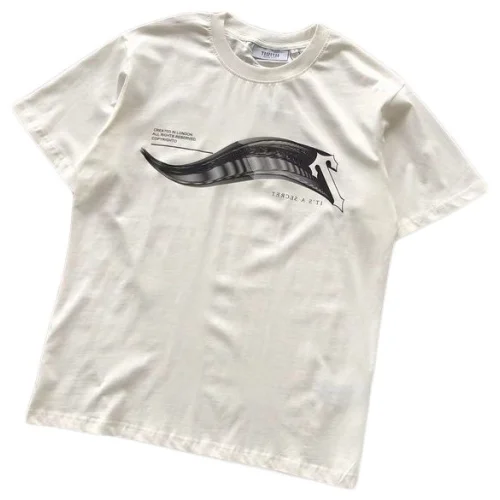 Футболка Trapstar Wide Wave Line "White"