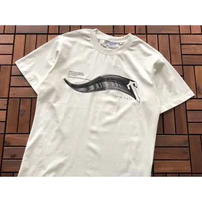 Футболка Trapstar Wide Wave Line "White" фото № 3