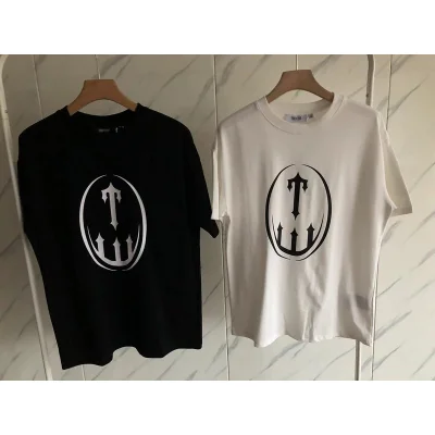 Футболка Trapstar Big Logo In Oval "White" фото № 6