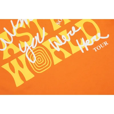 Футболка Travis Scott Astroworld Housetonfornication "Orange" фото № 3