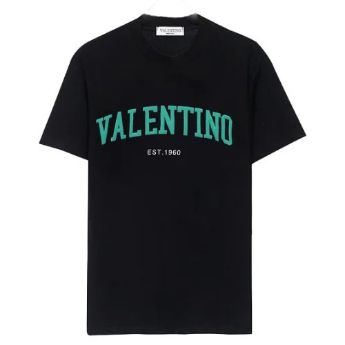 Футболка Valentino Text Logo "Black"