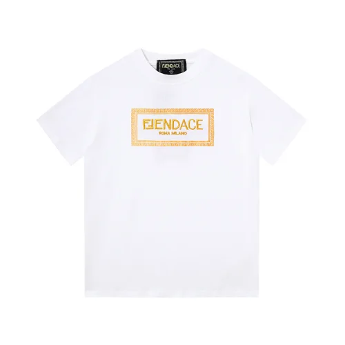 Футболка Versace X Fendi Logo "White"