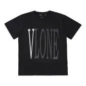 Футболка Vlone Gray V Logo "Black"