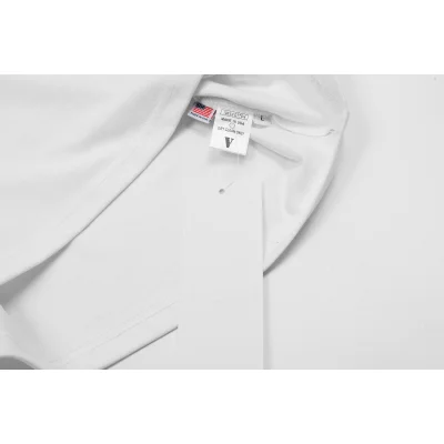 Футболка Vlone Smeared "White" фото № 7