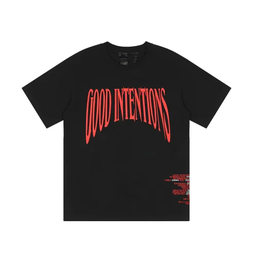 Футболка Vlone Just Good V-Intentions "Black"