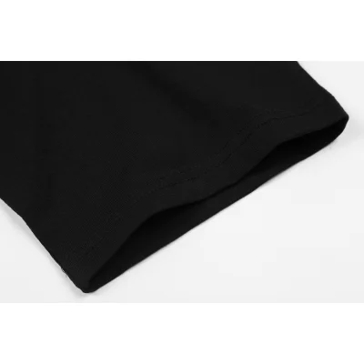 Футболка Vlone Yellow Print V Friends "Black" фото № 3