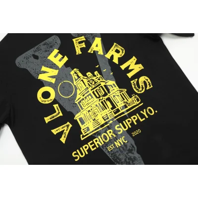 Футболка Vlone Farms Superior Manor "Black" фото № 5