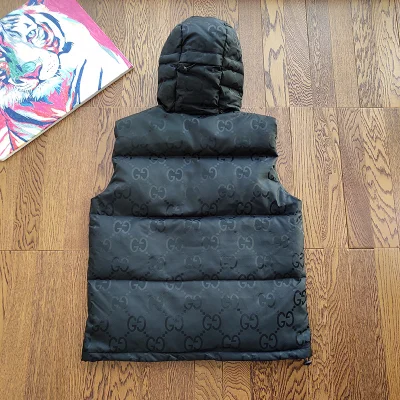 Жилетка Gucci With Hood And Print G "Black" фото № 9