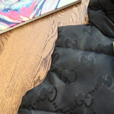 Жилетка Gucci With Hood And Print G "Black" фото № 5