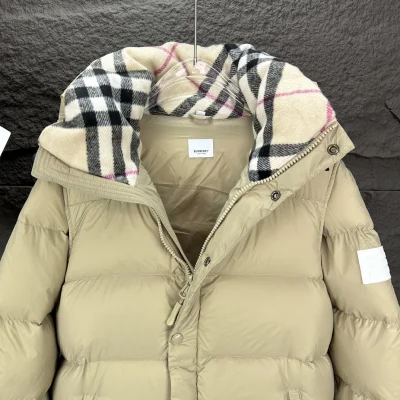 Пуховик Burberry Classic Detach "Beige" фото № 3