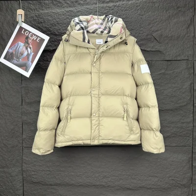 Пуховик Burberry Classic Detach "Beige" фото № 8